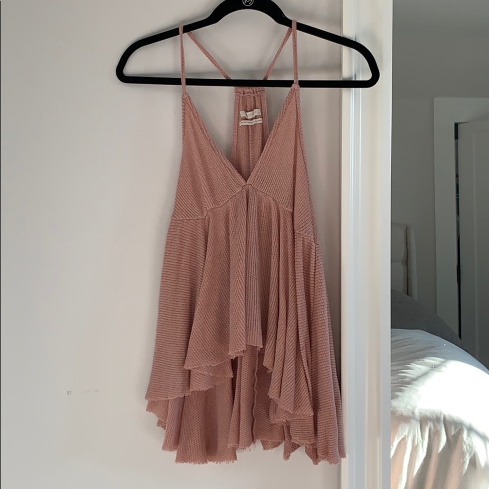 Urban Outfitters Blush Pink Babydoll Tank